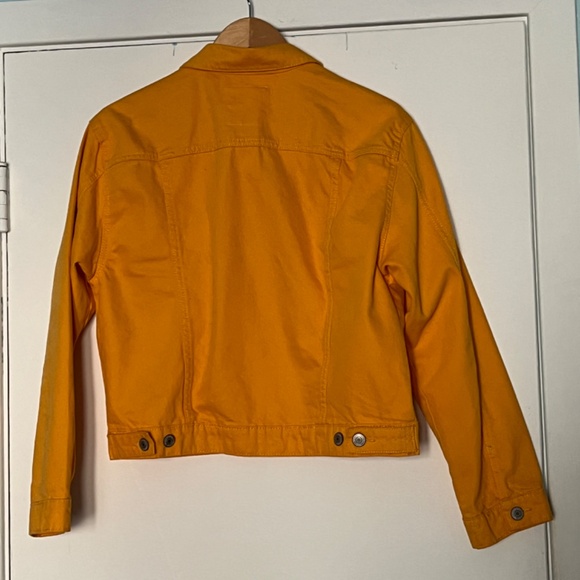 Bluenotes Classic Fit Denim Jacket in Yellow, L - Picture 9 of 12